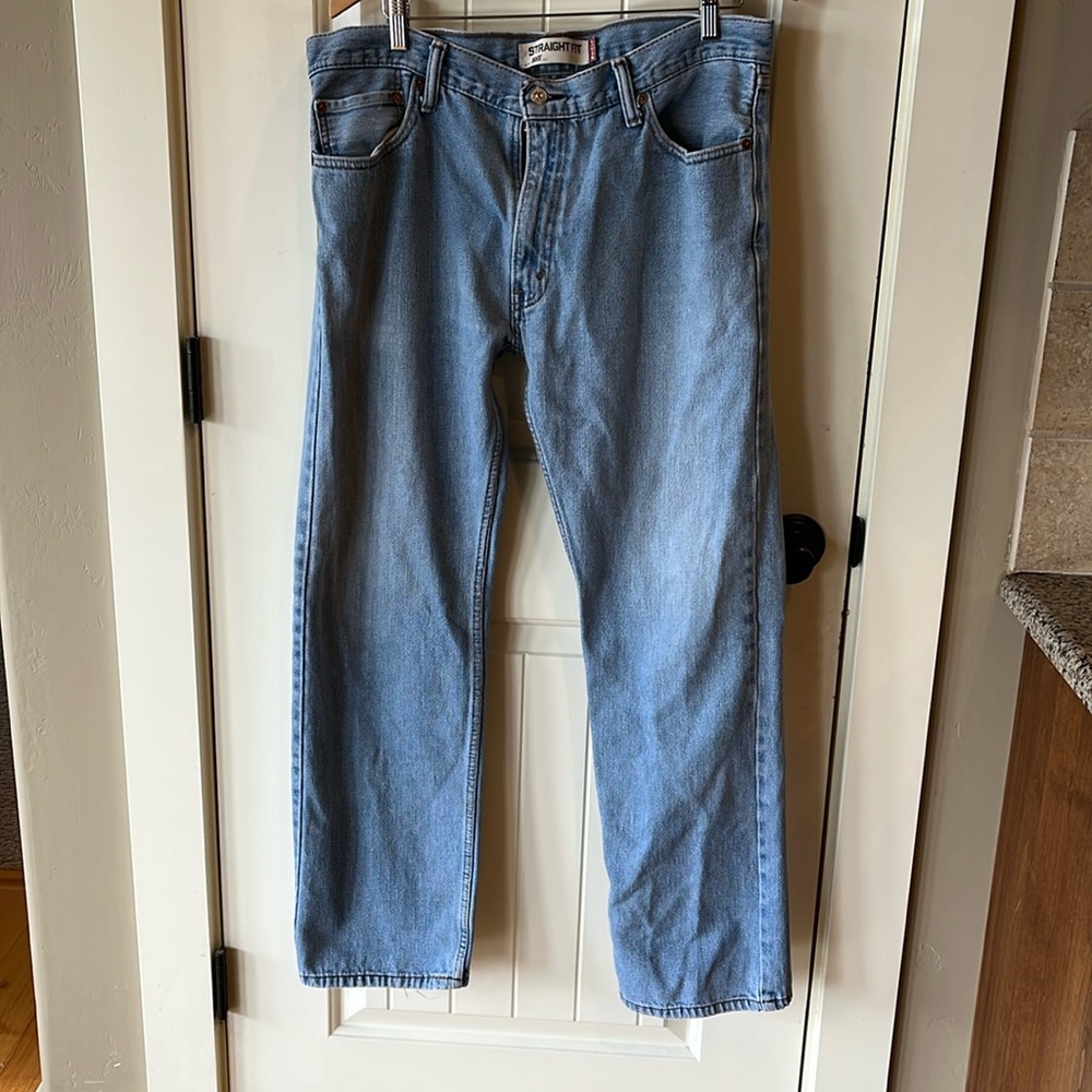 Men’s Levi Straight Fit 505 Jeans Size 36/32